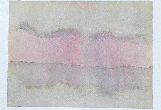 Untitled. Aquarelle on paper 18 x 24 cm. 2025.