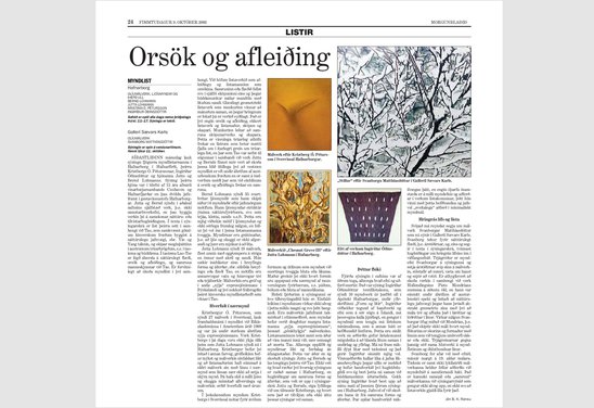 Sverrissalur í Hafnarborg 2003