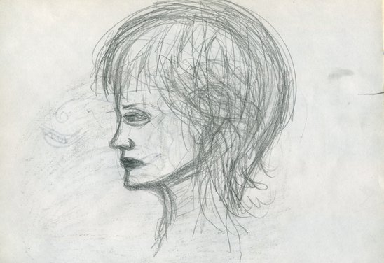 Portrett af Guðlaugu Pétursdóttur