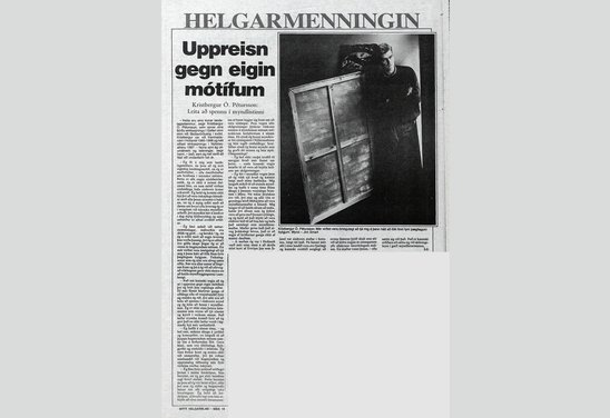 Í uppreisn gegn eigin mótífum