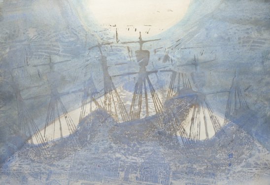 Án titils Untitled. Mixed media on paper