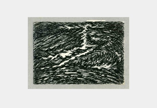 Untitled. Pen sketch 10,5 x 14,8 cm. 1988