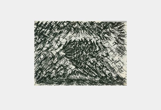 Untitled. Pen sketch 10,5 x 14,8 cm. 1988