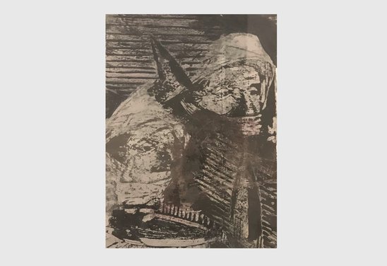 Untitled. Mixed media on paper