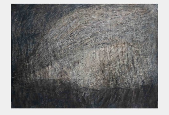 Án titils. Untitled. Olía á striga Oil on canvas 50 x 70 cm.