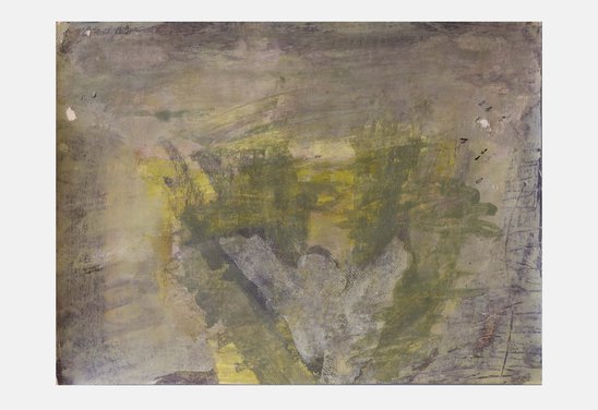 Untitled. Gouache on paper 21,5 x 32 cm.