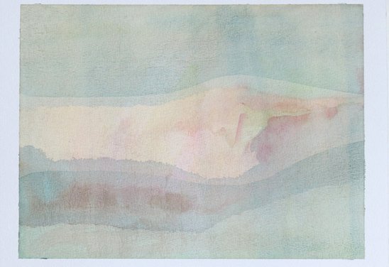 Untitled. Aquarelle on paper 18 x 24 cm. 2025.