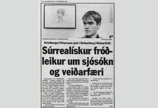 Hafnarborg 1984 viðtal