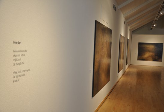 Hraun og mynd, Hafnarborg 2016