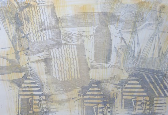 Án titils Untitled. Mixed media on paper