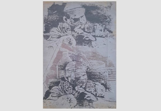 Untitled. Mixed media on paper