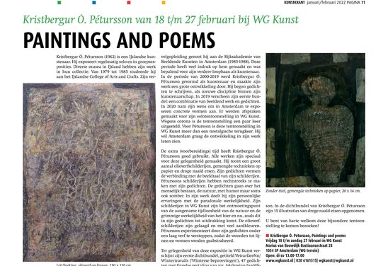 KunstKrant adverentie