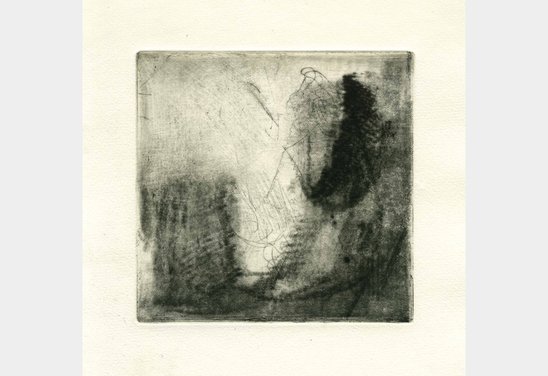 Untitled. Drypoint 12 x 12 cm. 2016