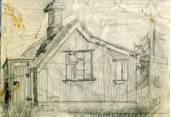 Ömmu hús. Reykjavíkurvegur 15 b, a.k.a. Oddrúnarbær a.k.a. Álfagarðurinn.