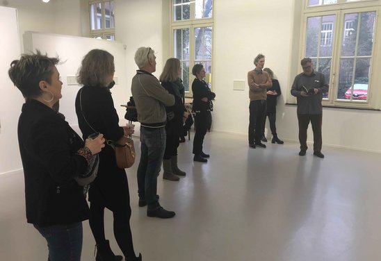 Vernissage, poetry reading