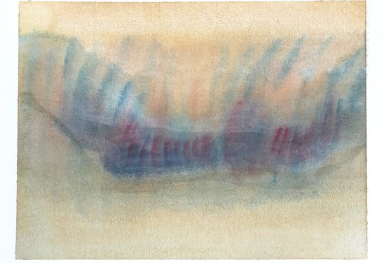 Untitled. Aquarelle on paper 18 x 24 cm. 2025