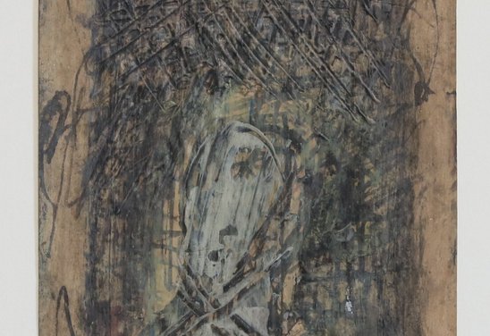 Nafnlaust. Blönduð tækni 18.04.2021.