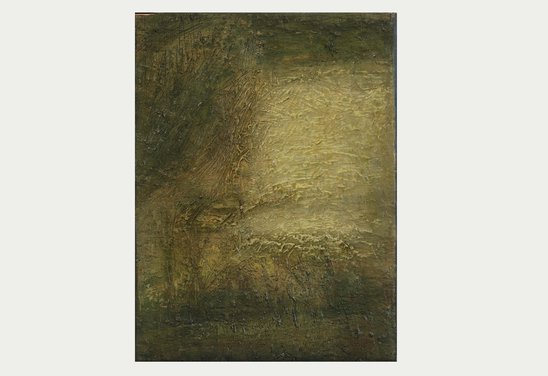 Garðurinn og tíminn 08. Oil on canvas 40 x 30 cm. 2023.