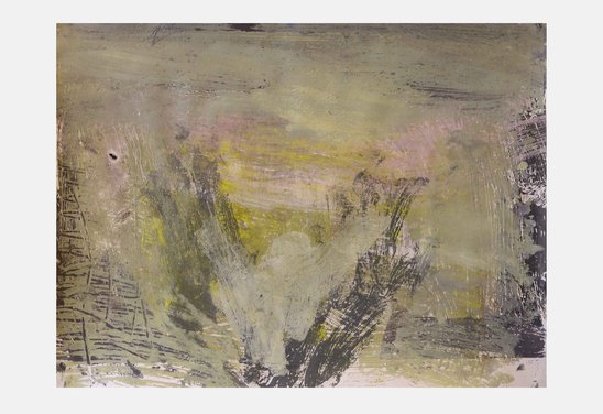 Untitled. Gouache on paper 21,5 x 32 cm.