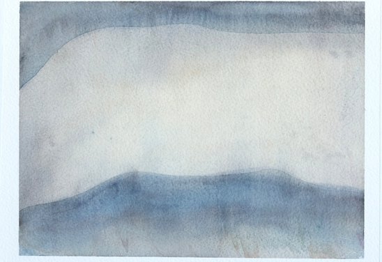 Untitled. Aquarelle on paper 18 x 24 cm. 2025