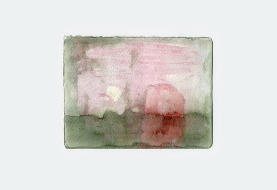 Vatnslitir / Aquarelle 12x16 cm. 29.03.'20