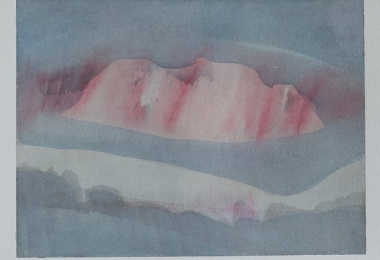 Untitled. Aquarelle on paper 18 x 24 cm. 2025. P