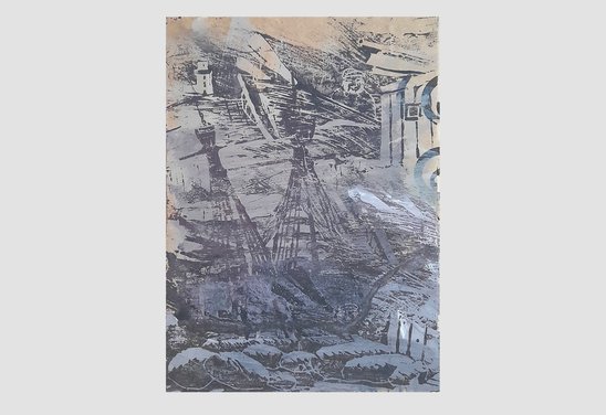 Untitled. Mixed media on paper