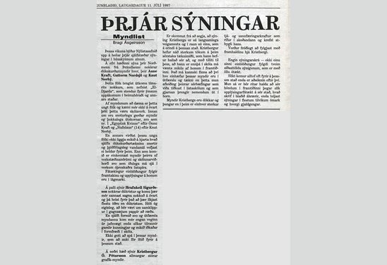 Nýlistasafnið 1987