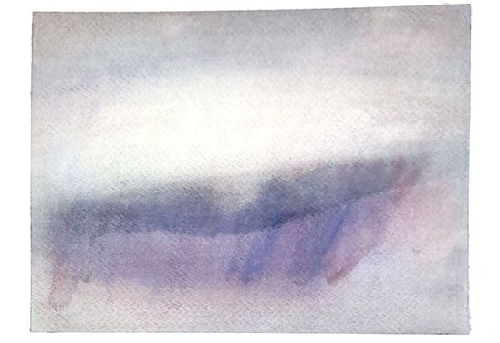 Untitled. Aquarelle on paper 18 x 24 cm. 2025. Private collection.