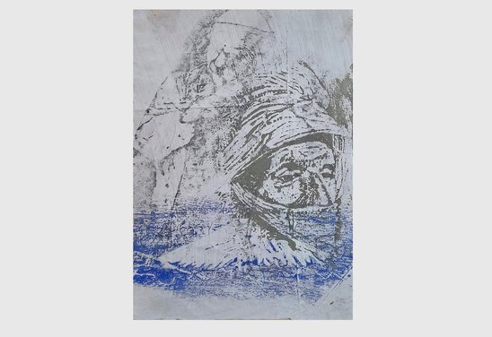 Untitled. Mixed media on paper