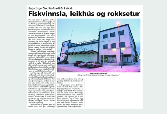 Kveðjuhátíð fyrir Vesturgötu 9 - 13 Hafnarfirði