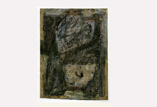 Untitled. Mixed media on paper.