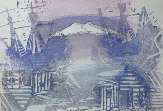 Án titils Untitled. Mixed media on paper