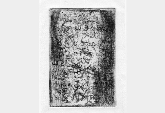 Untitled. Drypoint 15 x 10 cm. 2021