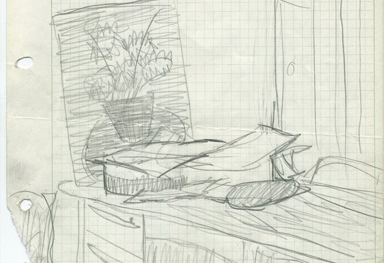 Úr svefnherbergi, Brunnstíg 5 Hafnarfirði