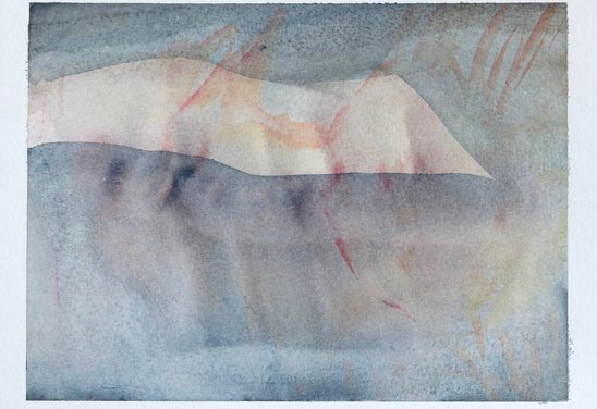 Untitled. Aquarelle on paper 18 x 24 cm. 2025