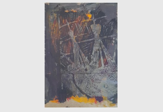 Untitled. Mixed media on paper