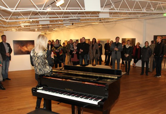 Endurfundir, opnun sýningar