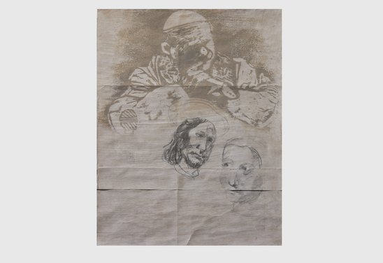 Untitled. Mixed media on paper