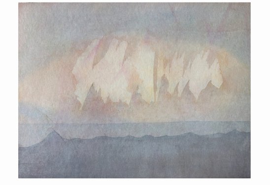 Untitled. Aquarelle 15 x 20 cm. 2025