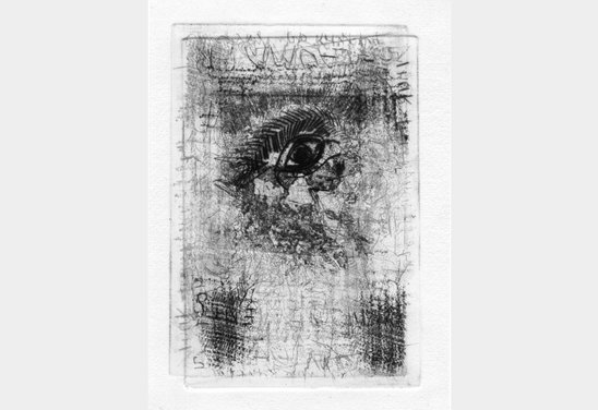 Untitled. Drypoint & etching 15 x 10 cm. 2021