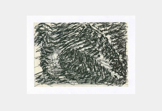 Untitled. Pen sketch 10,5 x 14,8 cm. 1988