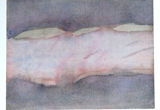 Untitled. Aquarelle on paper 18 x 24 cm. 2025.