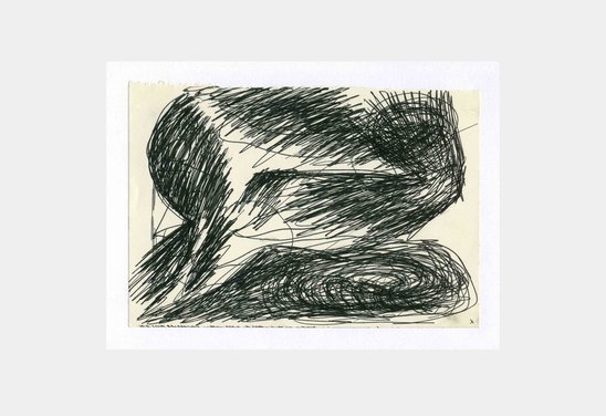 Untitled. Pen sketch 10,5 x 14,8 cm. 1988
