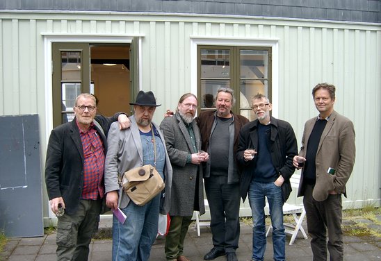 SÍM húsið Gestir á opnun