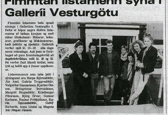 Gallerí Salurinn, hópmynd