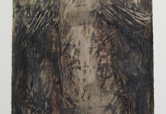 Nafnlaust. Blönduð tækni 16.04.2021.