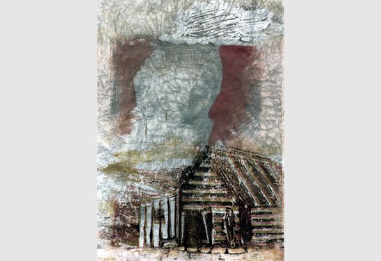 Untitled. Mixed media on paper.