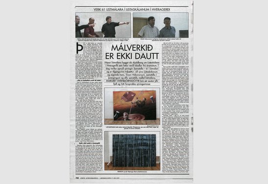 Málverkið er ekki dautt