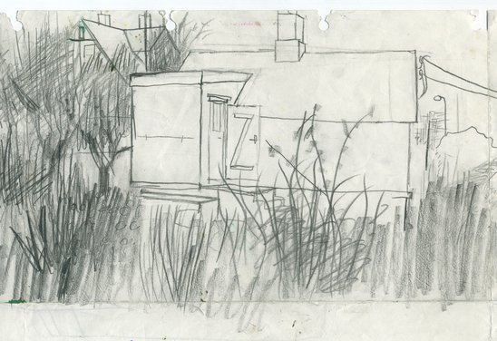 Ömmu hús. Reykjavíkurvegur 15 b, a.k.a. Oddrúnarbær a.k.a. Álfagarðurinn.